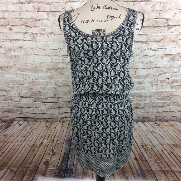 Lou & Grey Paisley Pattern Drawstring Waist Dress - Picture 3 of 7